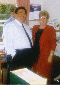 reception welcome at whakatane