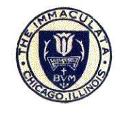 Immaculata Alumnae Association BVM logo