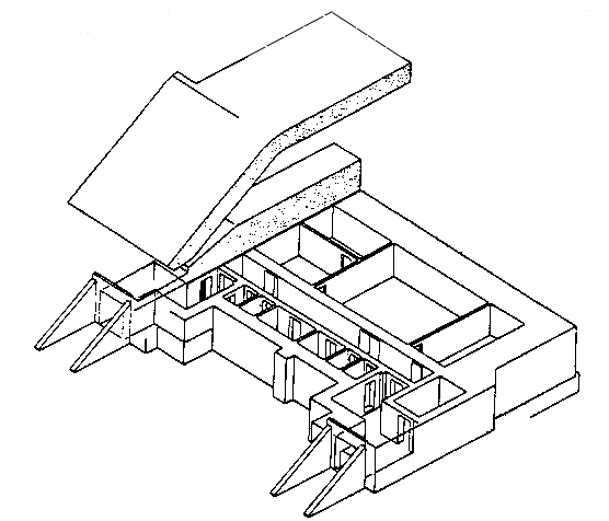 Layout of PSR Casemate