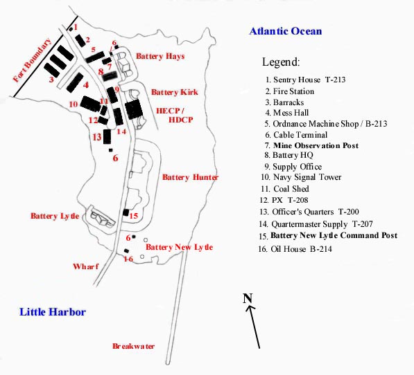 1945 Site Map
