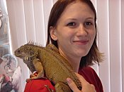 Roxanne and Spike 'The lizard is a girl'