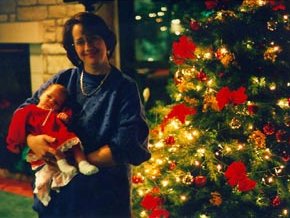 Tony and Casey Christmas 1997