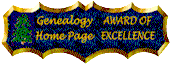 Timberlake's Genealogy Homepage Award of Excellence