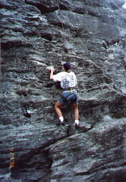 This is me way up there!