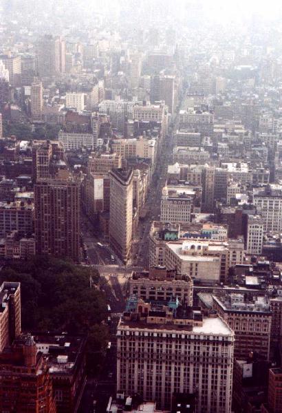 The view from the 86th floor of the Empire State Building