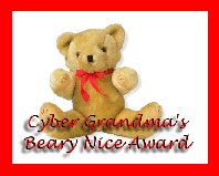 Beary Nice Award
