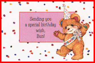 BIRTHDAY BEAR