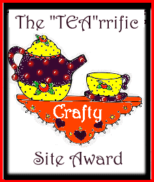 TEArrific Craft Site Award