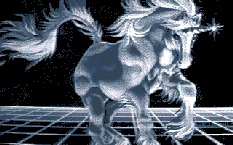 charging unicorn
