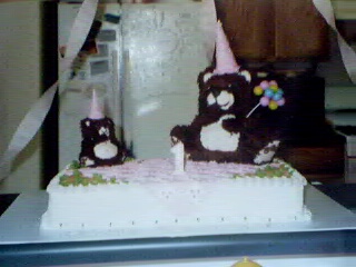 Amelia's Teddy Bear Picnic Cake