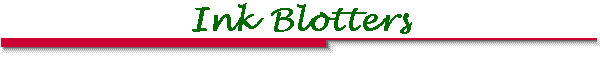 Ink Blotters