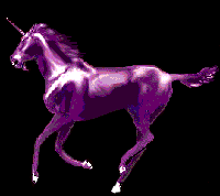 purple unicorn