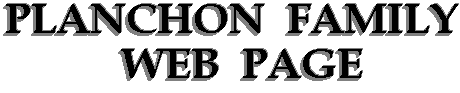 PLANCHON FAMILY WEB PAGE LOGO