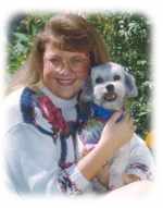 Christine with Daisy
