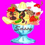 Sassy's Sundae Quilt Square