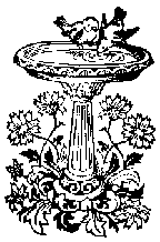 Birdbath To Color