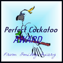 Perfect Cockatoo Award