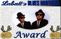 The Labatt's Blues Brothers Award
