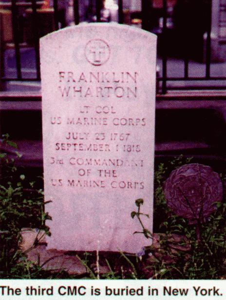 LtCOl Wharton's Grave