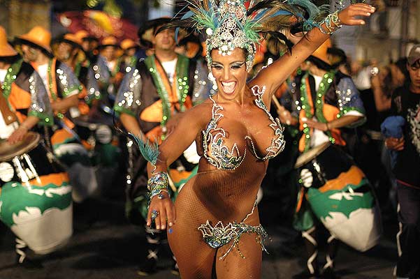 Carnaval in Montevideo Uruguay