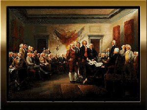 Signing of Declaration