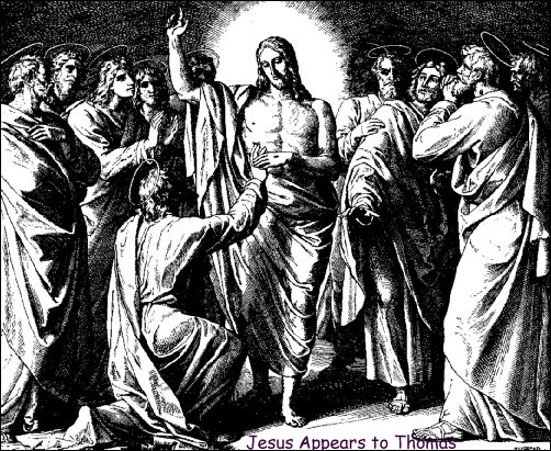 Jesus appears to Thomas