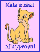 Nala's seal of approval