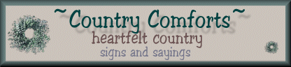 Country Comforts