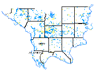 Counties map