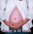 tummy at 28 1/2 weeks