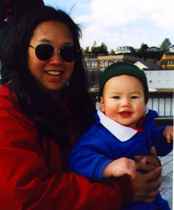 Timothy and Mom in Port Townsend