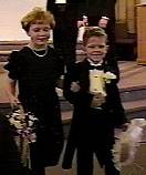 flower girl and ring bearer