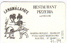 La Main a Pate business card