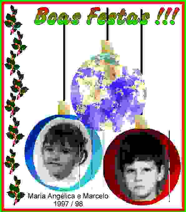 MAT and Marcelo when they were kids.