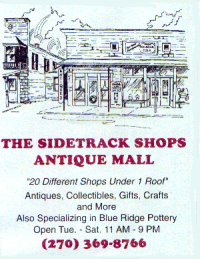 The Sidetrack Shops Antique Mall