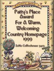 Patty's Place Award