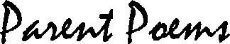 Parent Poems Logo