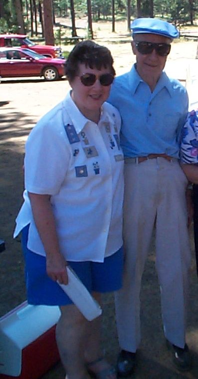 Nora May and Harry Nelson, 2003
