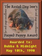 Pooped Puppy Award