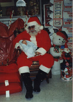 Santa's A Big Ole Guy!