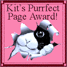 Kit's Purrfect page Award