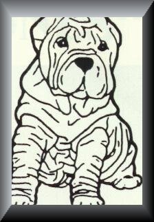 shar-pei button