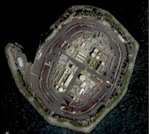 Island Chaffee, CA - Aerial Photo