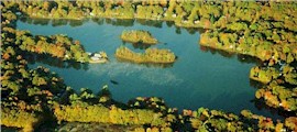 Lake Chaffee, CT - Aerial Photo