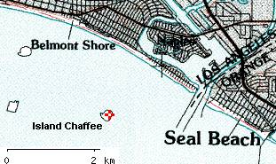 Island Chaffee, CA - Topo Map 