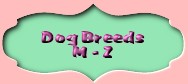 Dog Breeds M - Z