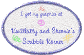 Kwiltkitty and Sheonie's
                         Scribble Korner
