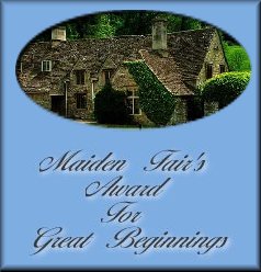 Award For Great Beginnings