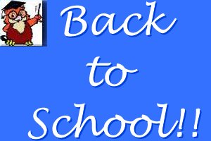 Back to School!!!