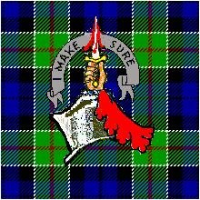 This is the Kirkpatrick Tartan and Motto.  Click Here for More Kirkpatrick Genealogy.